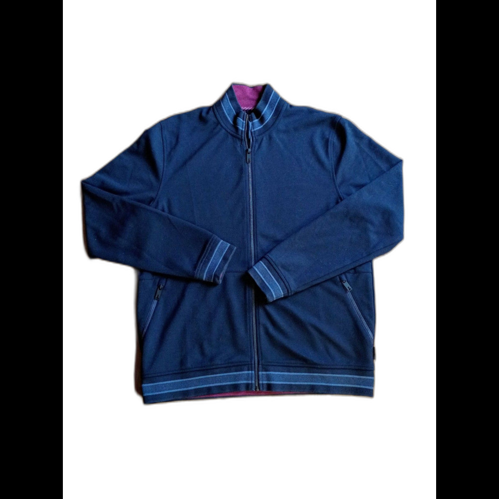 Ted Baker London Mens 5 Navy Full Zip Track Jacket